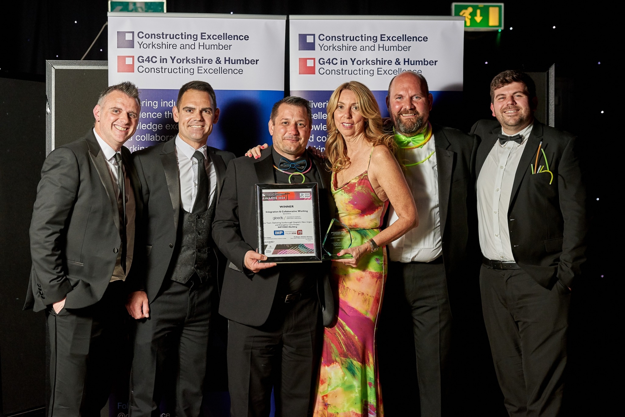 Scarborough UECC team with their award.